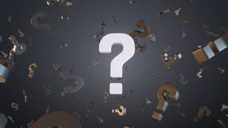 Question marks Modern for editing #stockfootage #copyrightfree #animation #questionmark