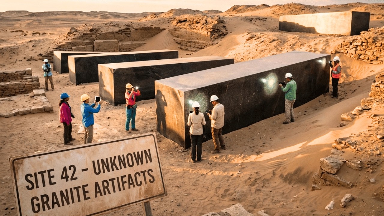 Egypt's Greatest Mystery - Massive Granite Boxes Humans Could Never Build