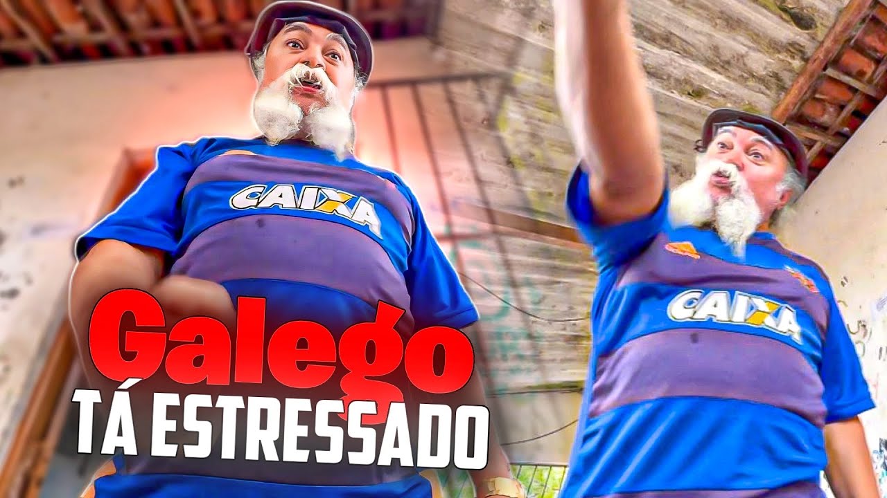 GALEGO TÁ MUITO ESTRESSADO CALMA VOVÔ | LUIZ DO SOM