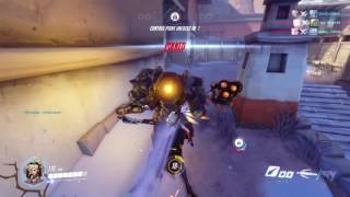 Overwatch: Reinhardt Funny Charge Glitch
