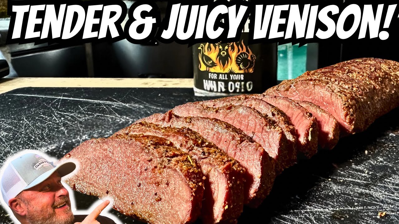 Идеальная оленина: копчёная, обжаренная и нарезанная ломтиками