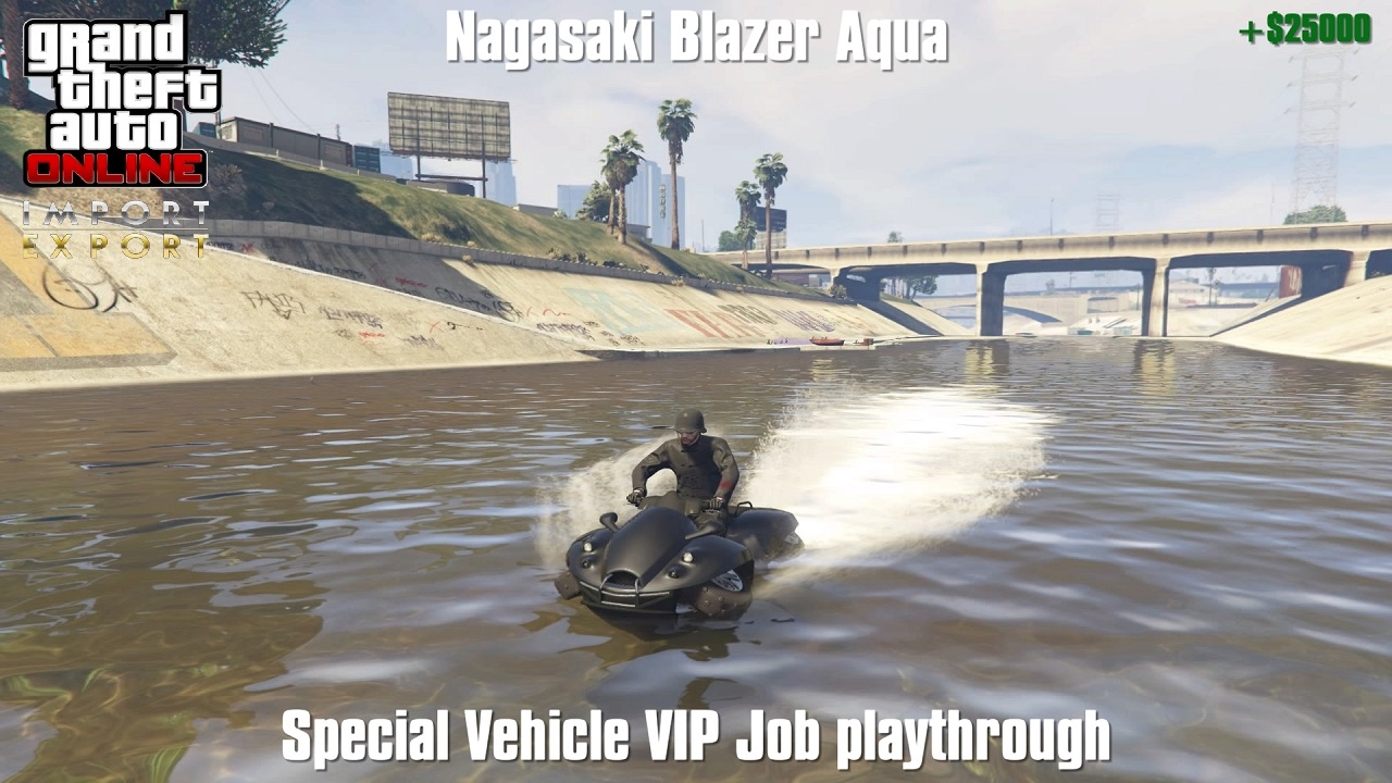 GTA Online Special Vehicle VIP Job "Stockpiling" Video Playthrough YouTube