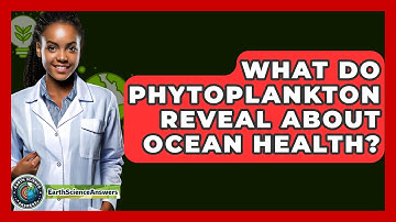 What Do Phytoplankton Reveal About Ocean Health? - Earth Science Answers