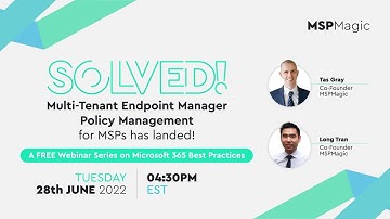 ITBOG Livestream Demo - MSP Magic