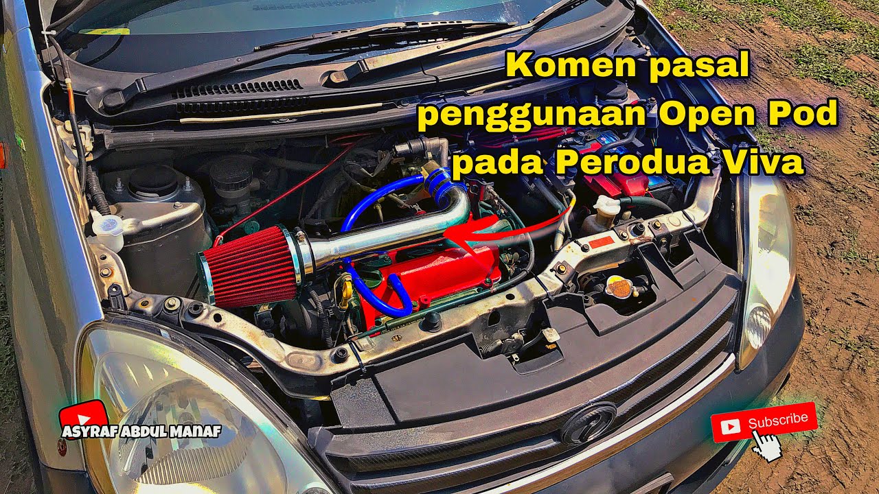 PART 2 | KOMEN TENTANG PENGGUNAAN OPEN POD PERODUA VIVA - YouTube
