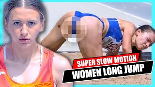 [Super SlowMotion] Women Long Jump Highlights - 3rd Division - European Team Games 2023