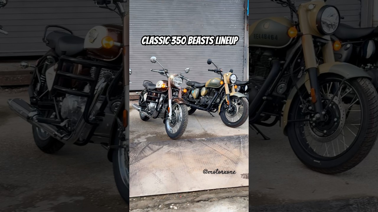 Classic 350 Beasts All Variants😈Which One Is Yours😎