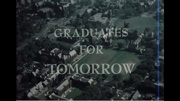 Graduates for Tomorrow (1959) - introduced by Tys Klumpenhouwer and Marnee Gamble