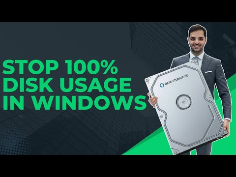 Fix 100 Disk Usage Problem in Windows