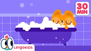 Washing Hands Song 🧼🙌 + More Daily Routine Songs for Kids 🎵 | Lingokids