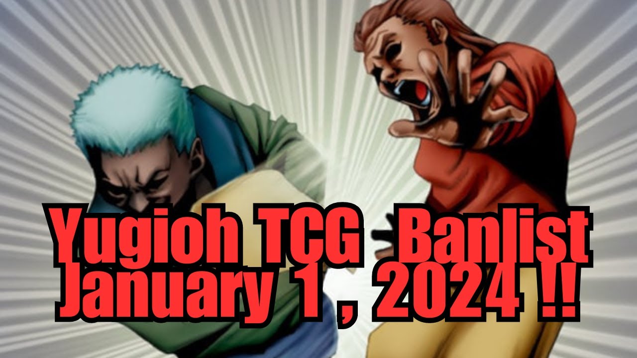 Yugioh TCG Official Jan 1st 2024 Banlist !! Snatch Steal is BACK