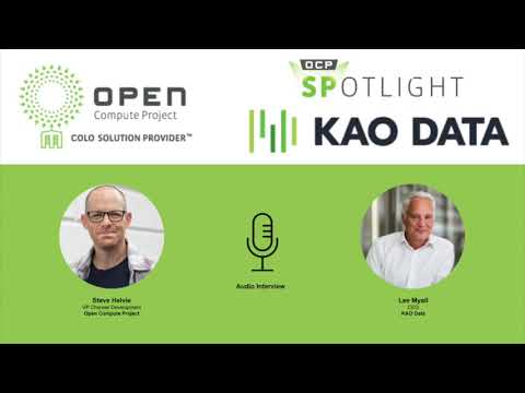 OCP SP Spotlight: KAO Data