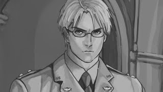 America Hetalia speedpaint