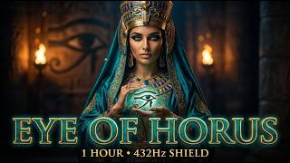 Eye of Ra Protection 🧿 Egyptian Solar Power • 1 Hour Deep Sleep & Healing 432Hz