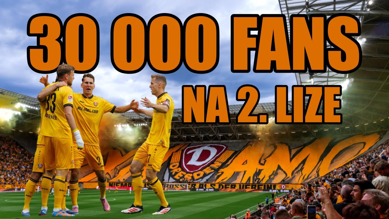 DRÁŽĎANY | Fotbalová euforie jen kousek za hranicemi? 🤯 | Cestujeme po zahraničních stadionech #1