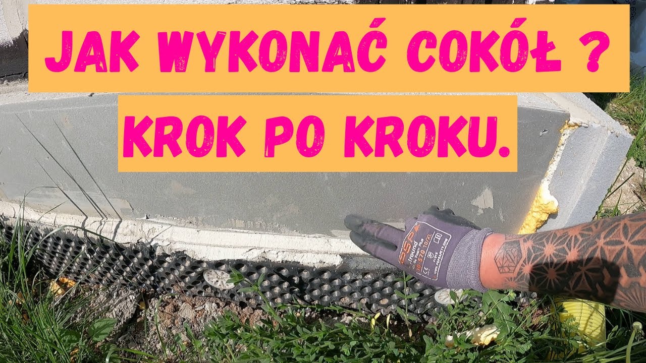 Jak wykonać cokół. Krok po kroku.
