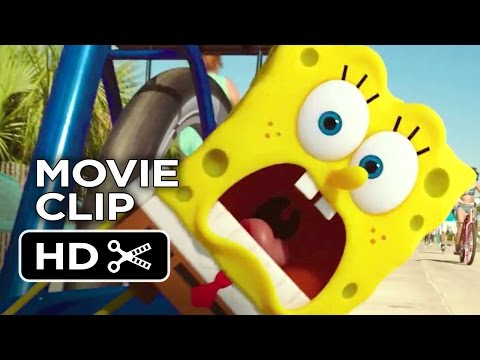 The SpongeBob Movie: Sponge Out of Water Official Movie Clip - Bicycle (2014) - Animated Movie HD