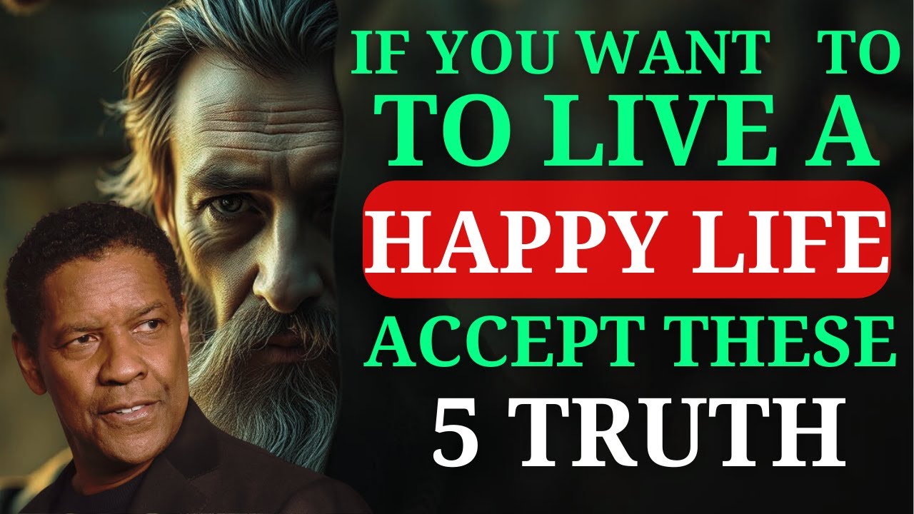 5 Harsh Truths You Need to Accept to Live a Happy Life | Stoic Trench ...