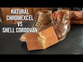 Natural CXL vs Shell Cordovan