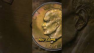 This 1977-D Eisenhower Dollar Is A Hidden $400 Find! #shorts #trending #coins
