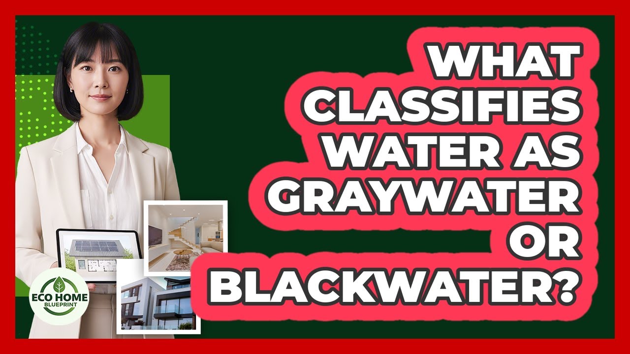 What Classifies Water As Graywater Or Blackwater?