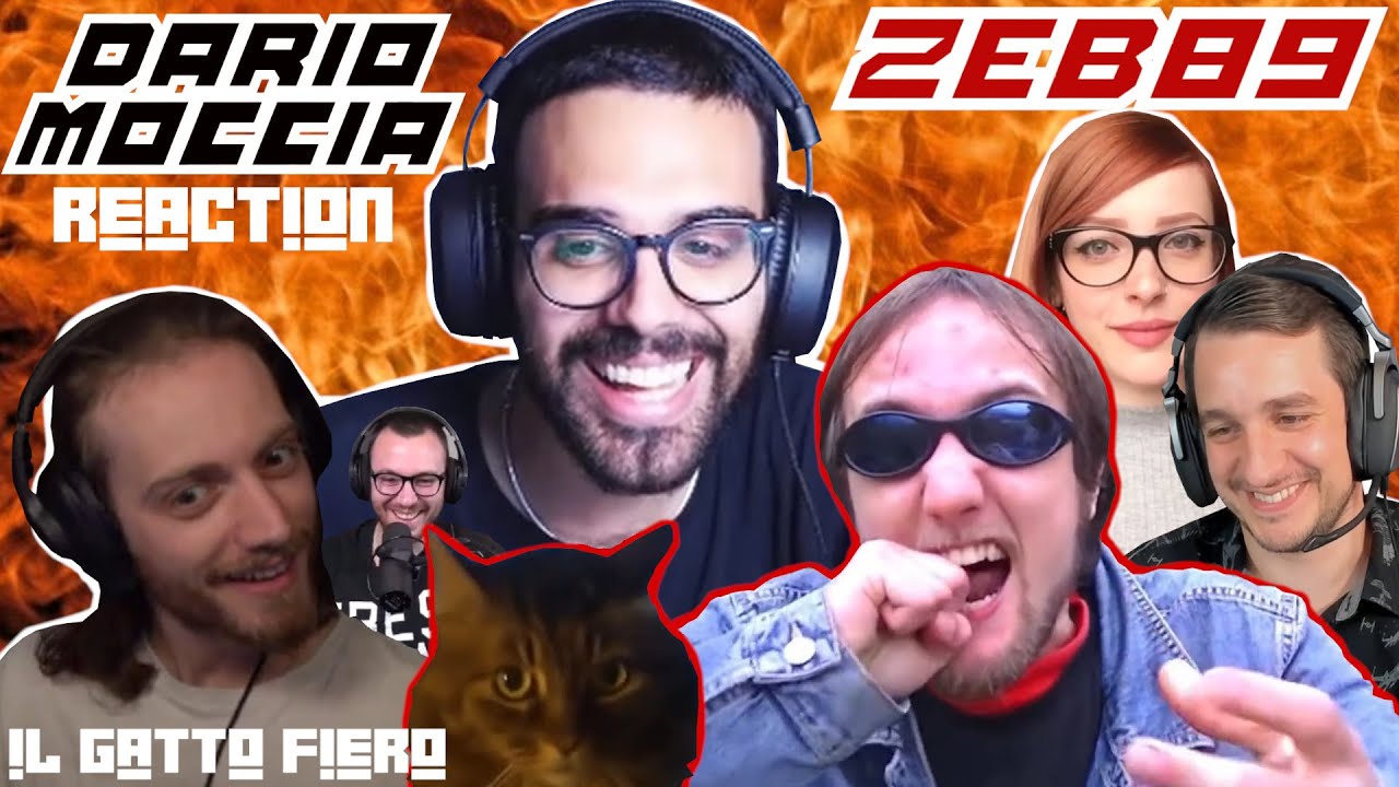 Dario Moccia reaction ai video più divertenti di Zeb89