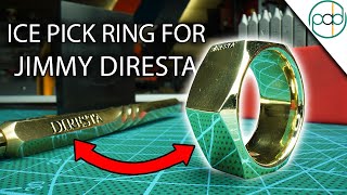 Making Jimmy Diresta an Ice Pick Ring