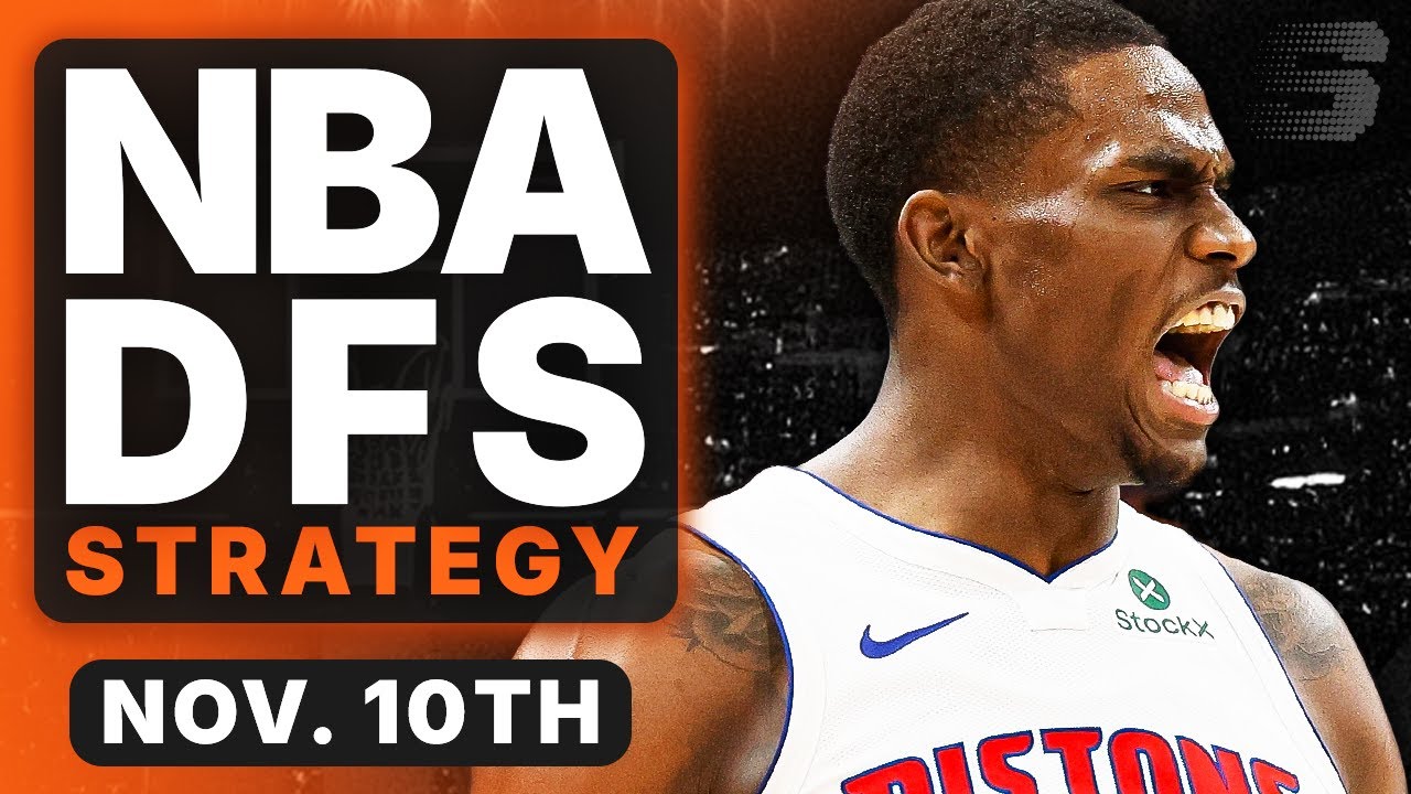 NBA DFS Strategy Monday 11/10/25 | DraftKings & FanDuel NBA Lineup Picks