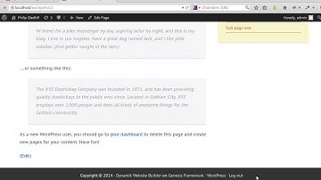 Change colour of Dynamik Website Builder footer.