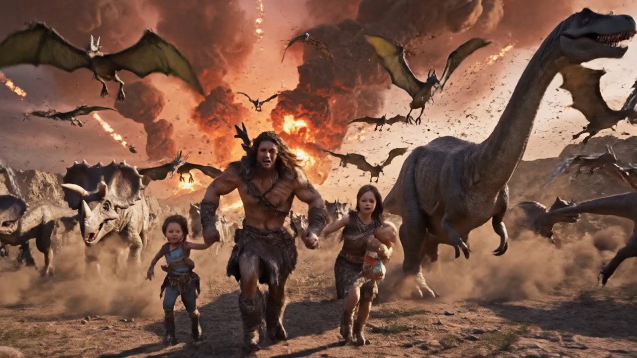 Shadow of the Volcano Over a Quiet Valley