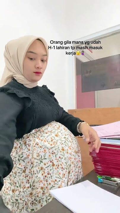 Bumil perutnya makin gede masih kerja #bumilcantik #pregnant #hamil #bumilhappy #bumil