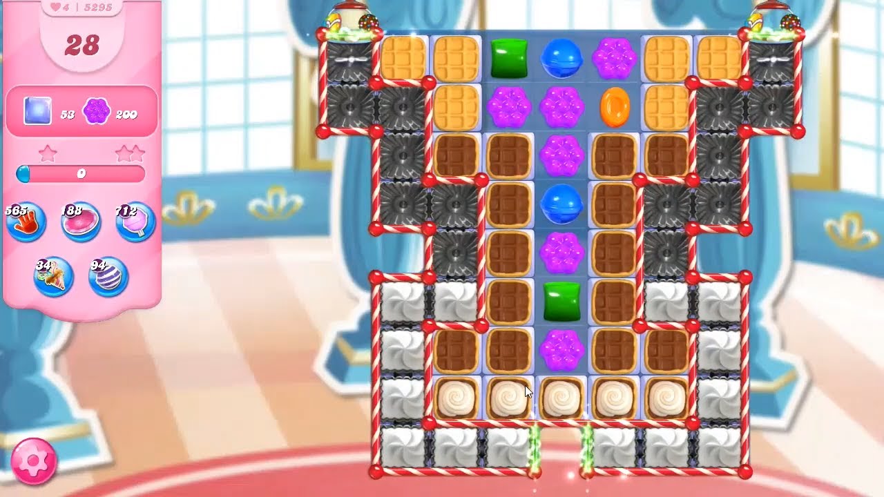 Candy Crush Saga Level 5295 No Boosters Youtube