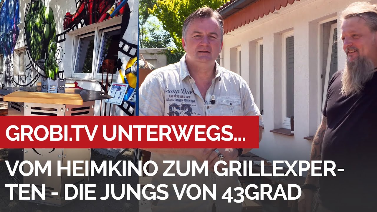 Vom HEIMKINO zum Grillexperten - wir besuchen die Jungs von 43Grad - ehemals WINNINGS.