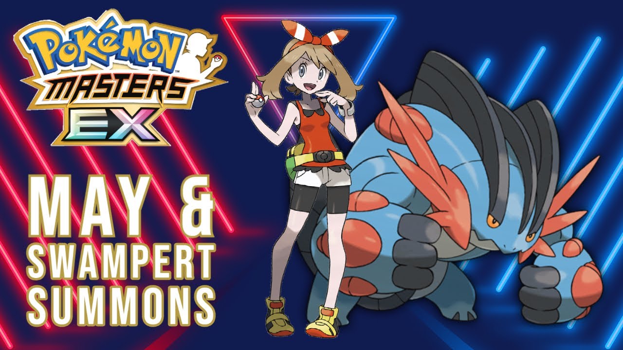 WORST SUMMONS EVER! 40000 GEMS - May & Swampert Summons | Pokemon Masters EX