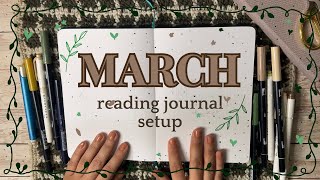 March 2024 Reading Journal Setup! | Journal with Me 💖