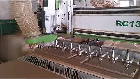 CNC Router RC1325-ATC, linear tool change