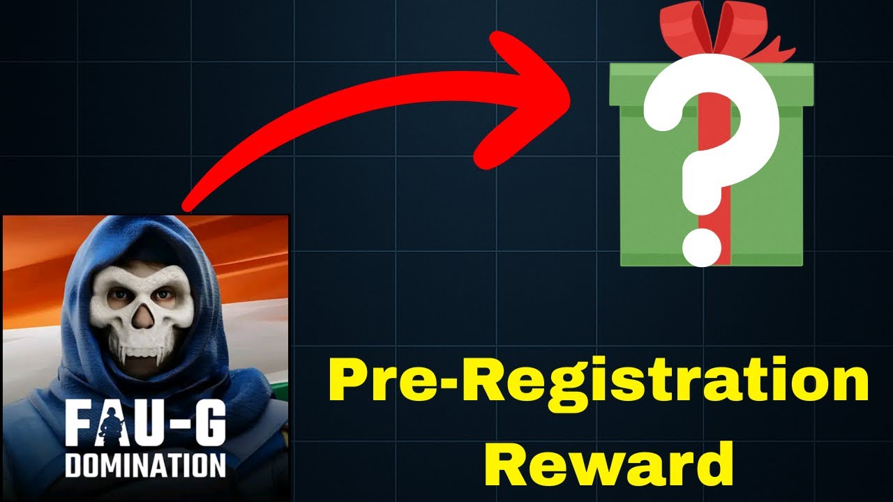 Pre-Registration reward in FAU-G Domination.