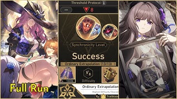 Ordinary Protocol 8 Full Run - Jade & Herta + Rubert Curio with Phatom Thief - Divergent Universe