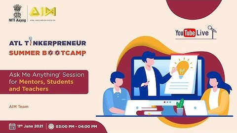 ATL Tinkerpreneur Summer Bootcamp - Ask Me Anything