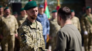 Звернення Володимира Зеленського до прикордонників у Хмельницькому 03.05.2024