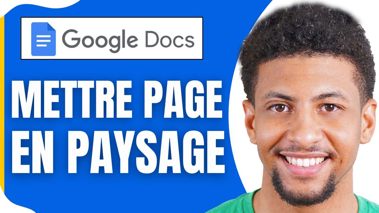 Comment Mettre Une Page En Paysage Sur Google Doc ( Tuto 2025 ) - YouTube