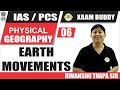 UPSC-2020 | GEOGRAPHY-6 | भूगोल | EARTH MOVEMENTS | BY HIMANSHU THAPA SIR