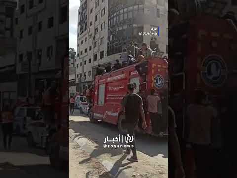 زفة الانتصار في شوارع غزة