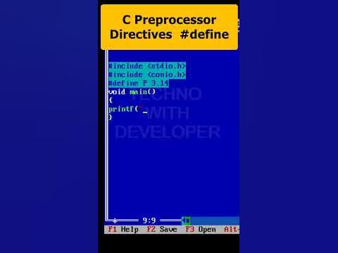 c preprocessor directives In C Part 106 | C Programming #ytshorts # ...