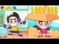 MUSCOLI 1 vs MUSCOLI 1.000.000 SU ROBLOX!!