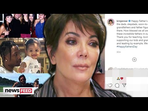 Kris Jenner Faces BACKLASH After Leaving Catilyn Jenner Out Of Father's Day Post
