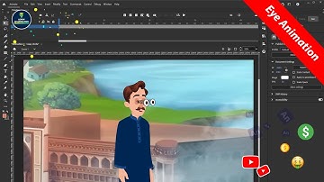 How to Make Eye Animation and Lip Sync in Animate CC | 2D Animation Hindi Tutorial | Adobe Animate