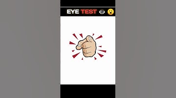 EYE TEST | PART 6 | your eyes is good or bad | test your eyes | #eyetest#iqtest#shorts