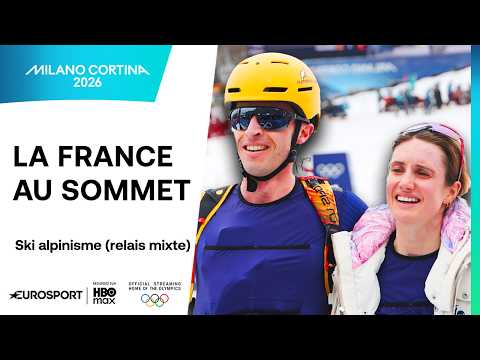 JO 2026 - UN DUO TRICOLORE EN OR ! La France CHAMPIONNE OLYMPIQUE en ski alpinisme pour la 1ère fois