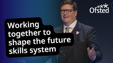 HMCI Martyn Oliver at the AoC conference: Working together to shape the future skills system